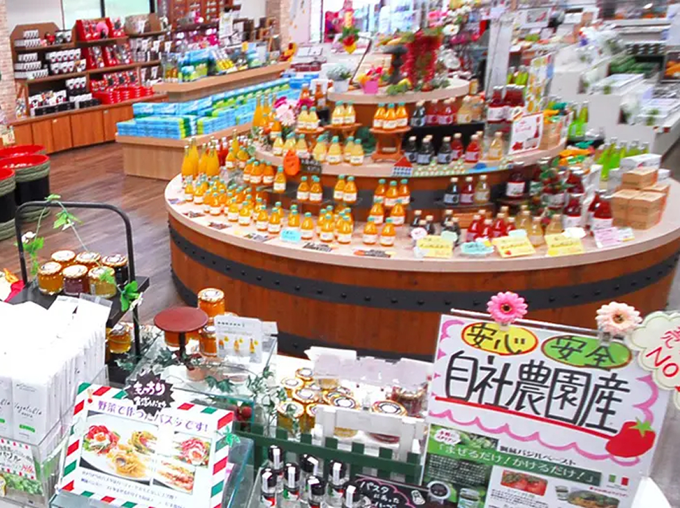 ASO FARM SHOP 自然健康館 店内